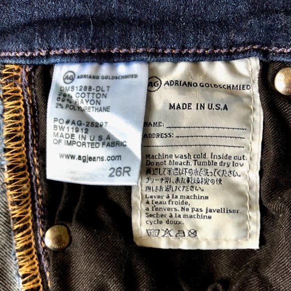 AG Adriano Goldschmied The Legging Super Skinny Ankle Jean  Size 26R - Picture 7 of 8